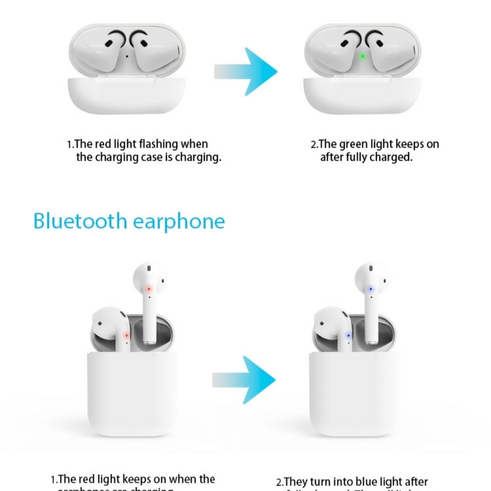 Brand New tws earpods, white, Bluetooth - Picture 5 of 5